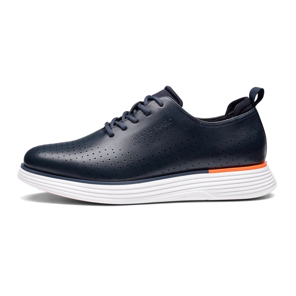 [MaxFlex SuiteCraft-] Men's Business Casual Oxford Sneakers - BLUE - 2